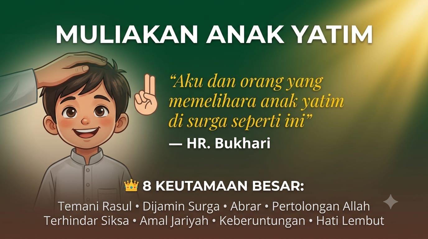 SEDEKAH SUBUH : Raih Berkah dengan Muliakan Yatim